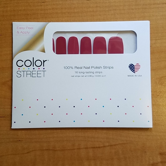 Color Street Other - NWT COLOR STREET MUNICH MULBERRY NAILS